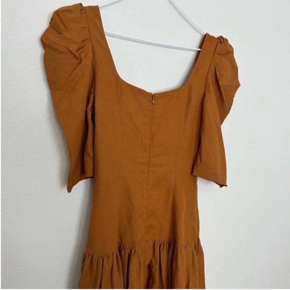 Mara Hoffman Phaedra Linen Blend Midi Dress - Picture 11 of 13